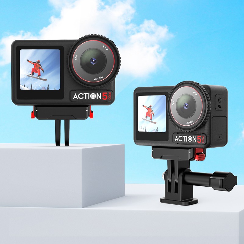 Mount Adapter For DJI Osmo Action 5 Pro 5 4 3 Camera Quick Release Accessories