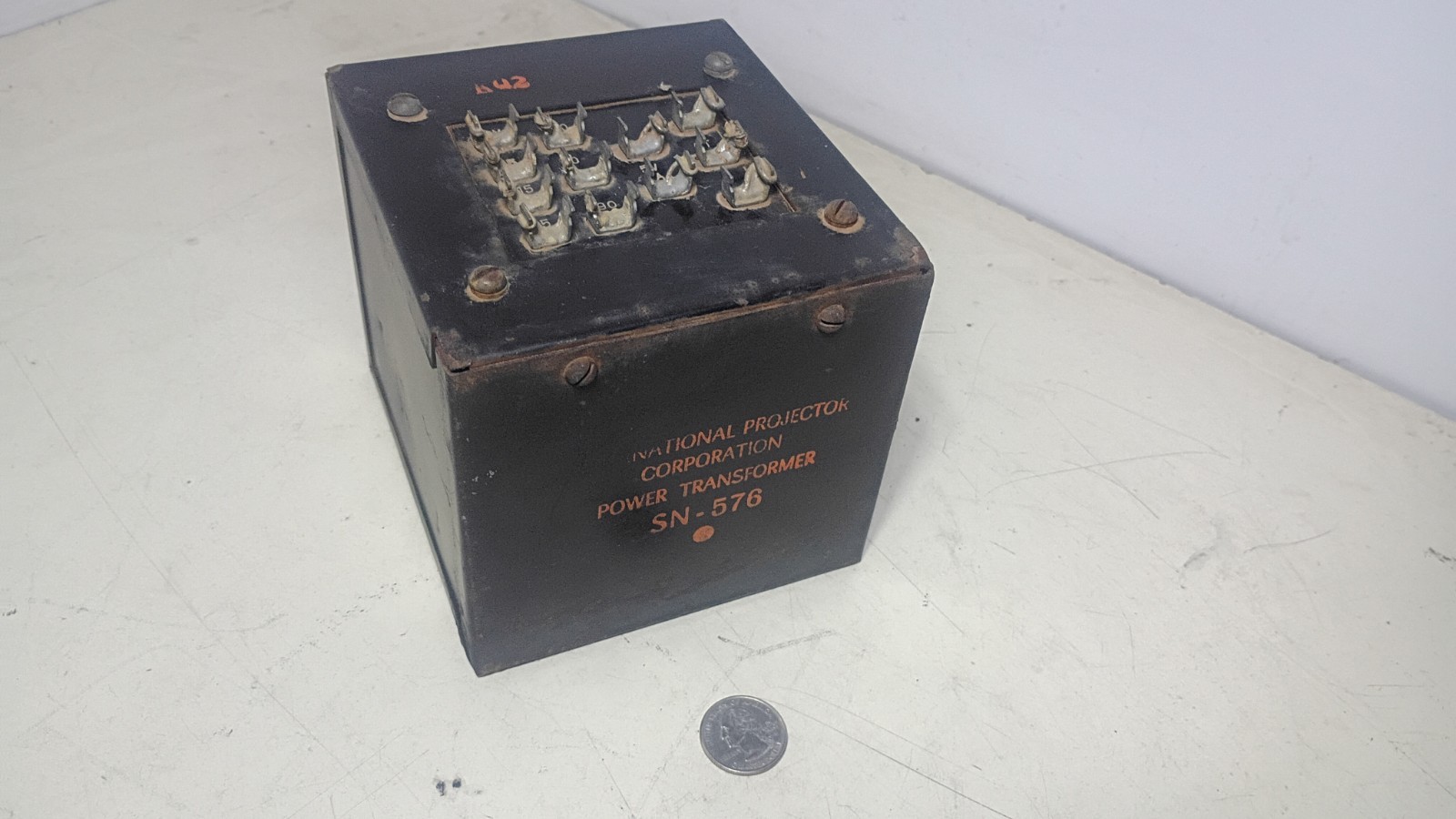 Good Condition Vintage National Projector Corp. SN-576 Power Transformer