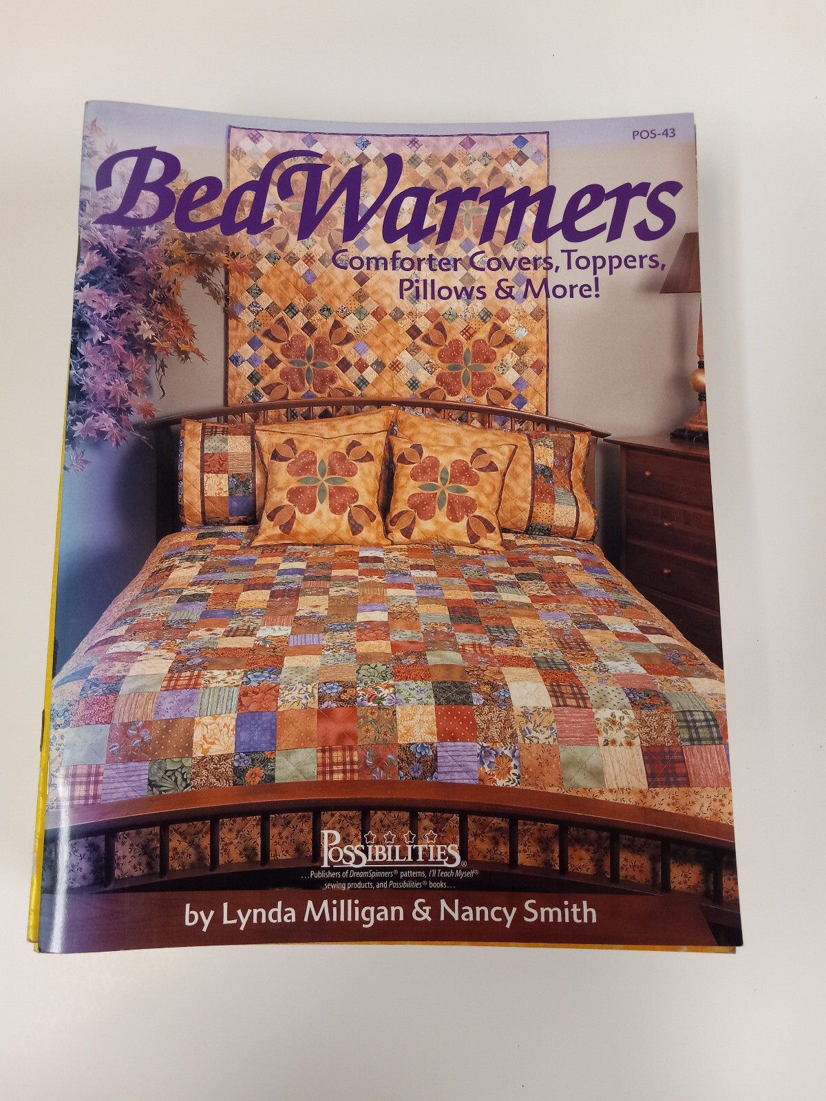 vintage  OOP craft /quilt /cross stitch – leaflet/booklet : bed warmers