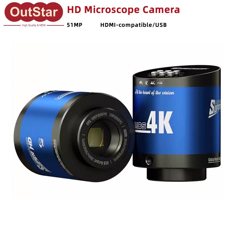 51MP IMX415 Microscope Camera HDMI USB Super HD Camera MECHANIC MOS-4K