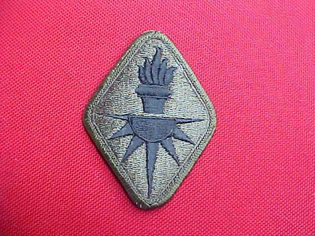 USAICS US Army Military Intelligence School and Center patch subdued