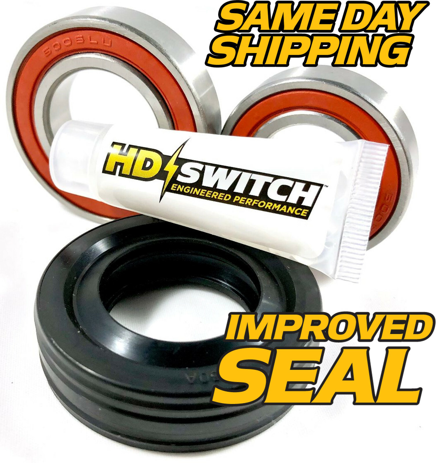 Bearing Seal Kit Replaces Whirlpool Cabrio Bravo Kenmore W10435302, W10447783