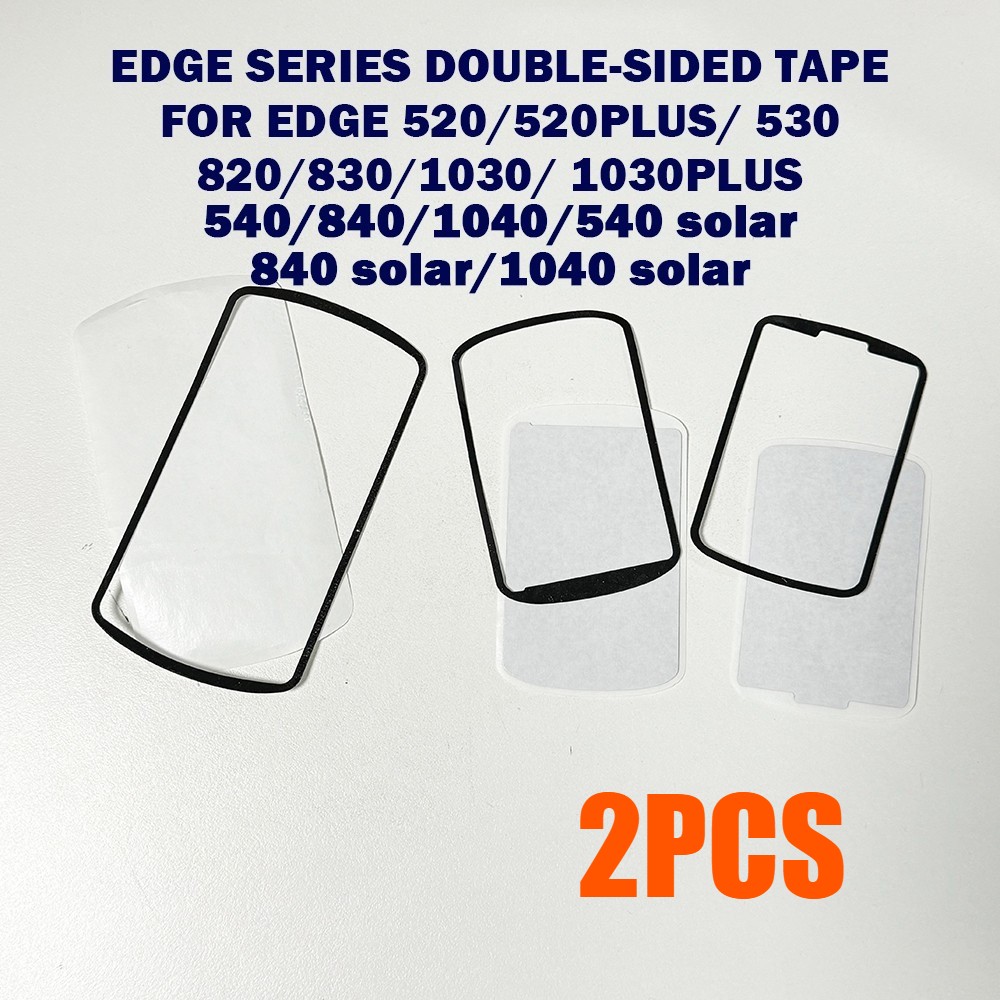 2PCS For Garmin Edge 520/820/830/1030plus/540/840/1040solar Double-Sided Tape