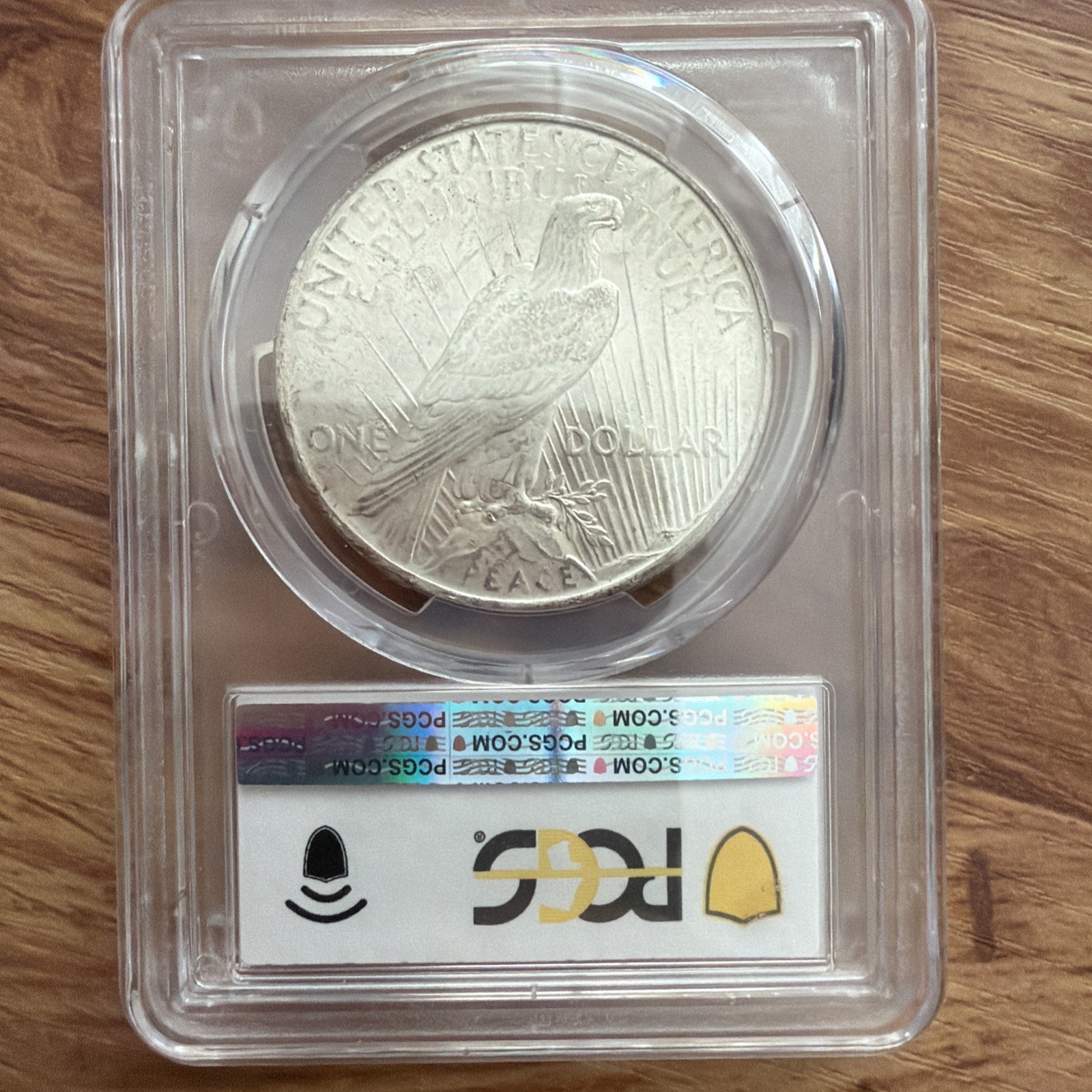 1922 Peace Dollar PCGS MS63 Silver