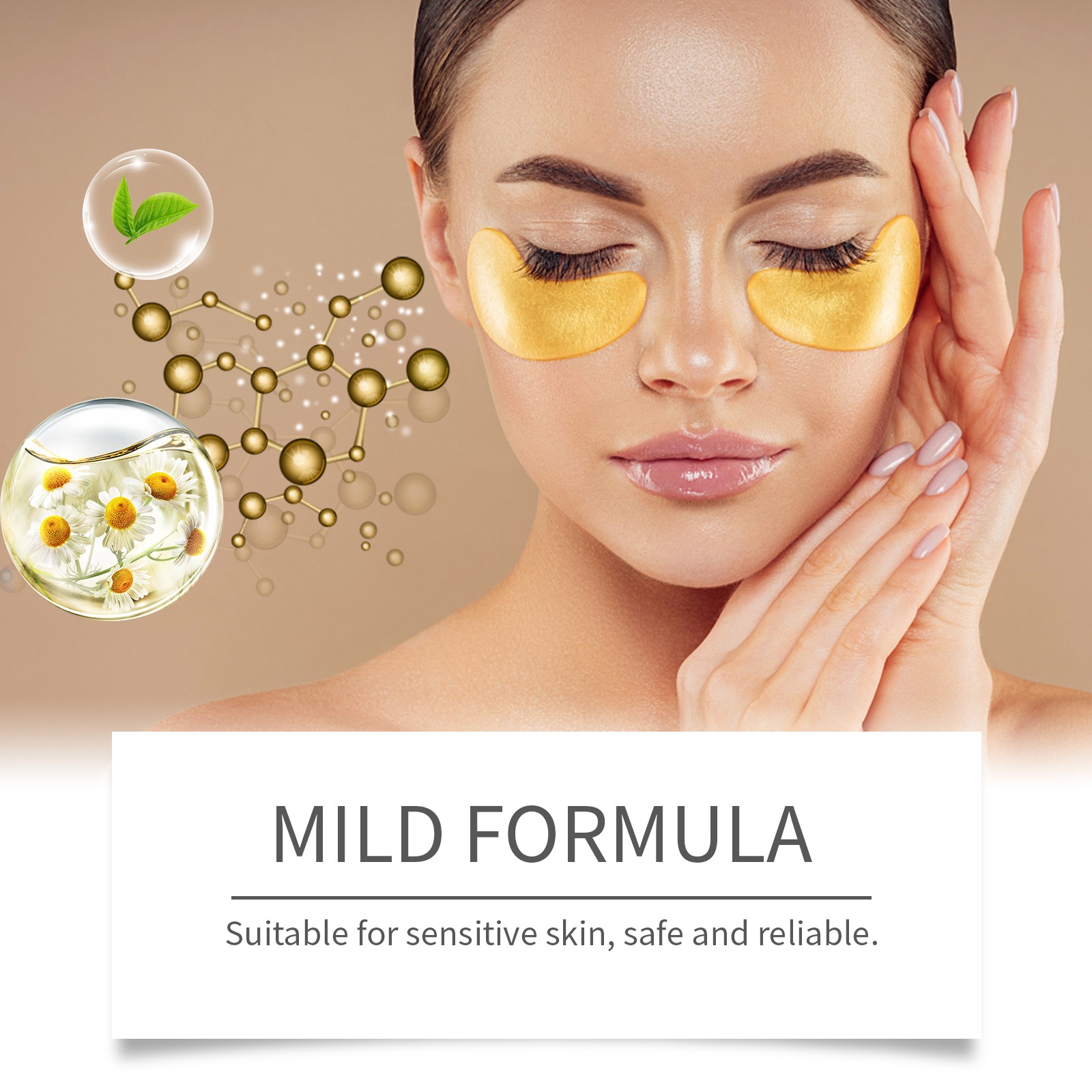 Hydrating Firming Plumping Eye Mask Patches for Soothing Under Eye Skincare