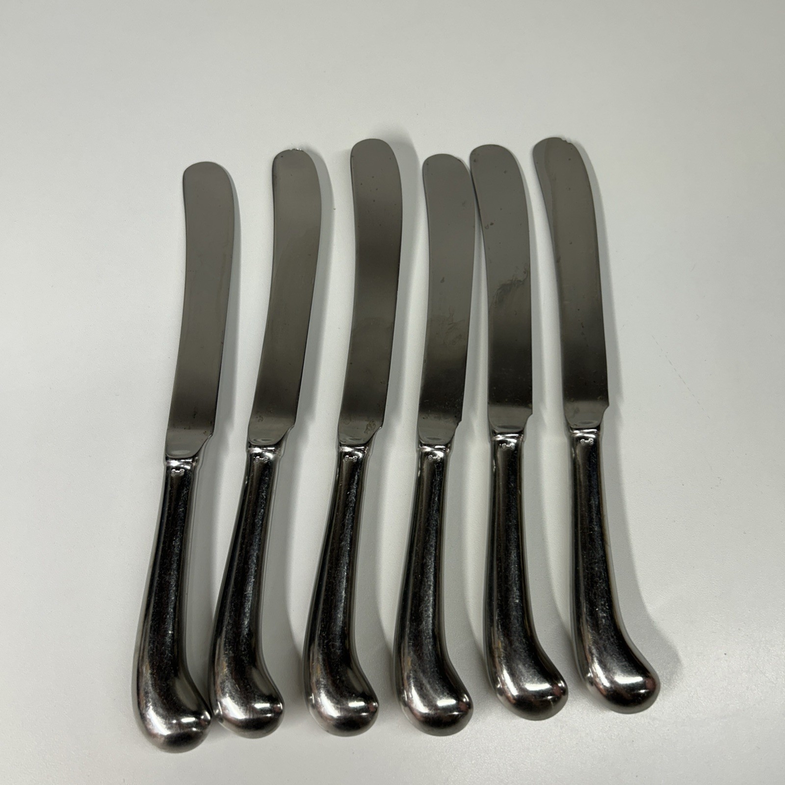 VTG Georgian House Japan Pistol Grip Knife Set Of 6 Stainless Steel