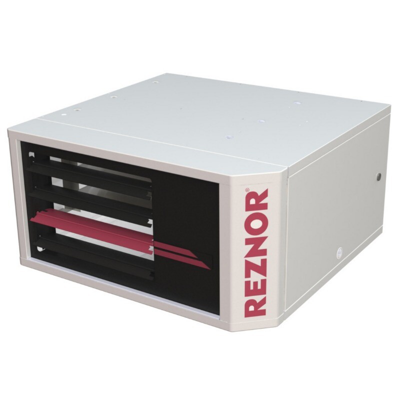 Reznor UDXC 45,000 BTU Natural Gas Unit Heater, Propeller Fan, Separated Comb...