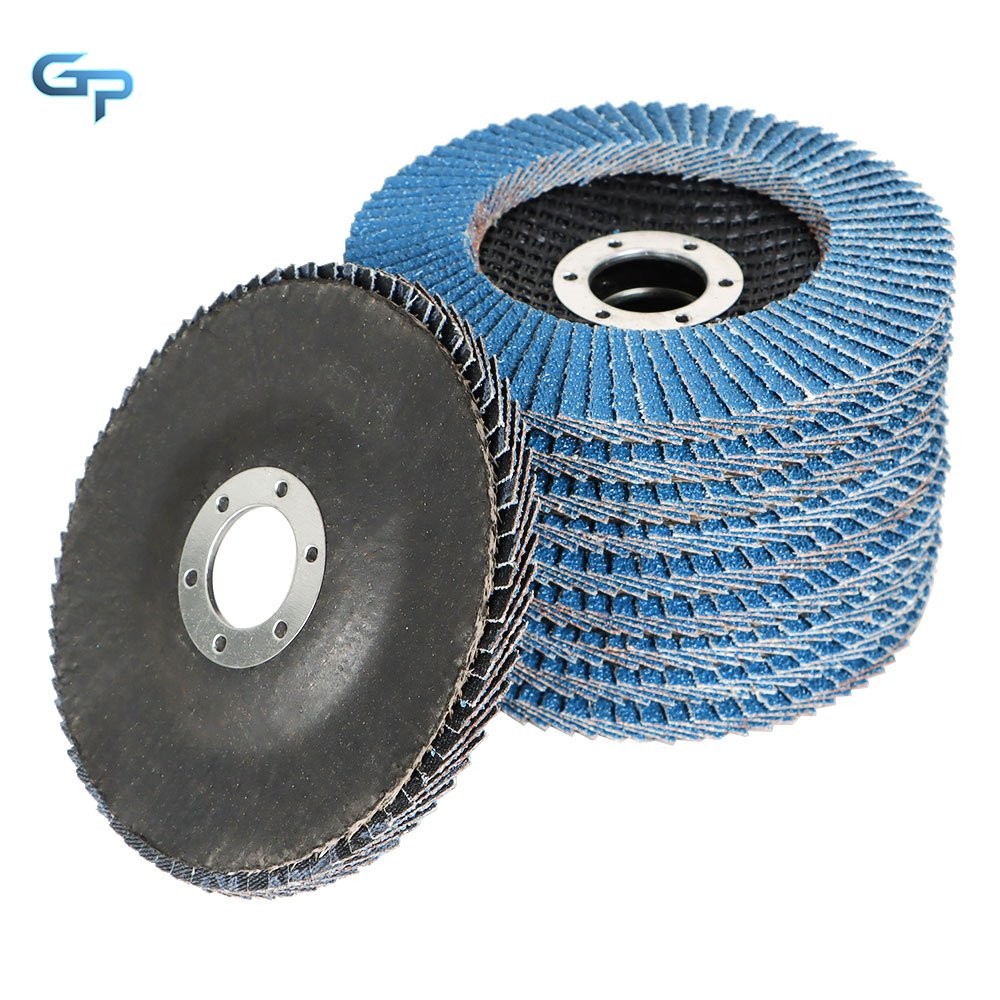 4-1/2" X 7/8" 50 Pack Premium Zirconia Flap Disc Sanding Grinding 40 Grit Discs