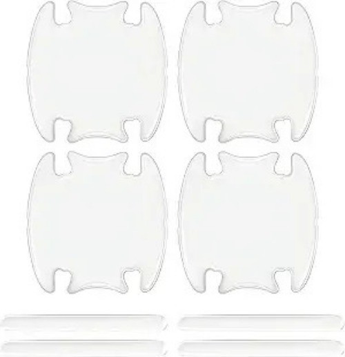 8-Piece Car Door Handle Protector Film, Anti-Scratch Paint Guard  Color: 8 Pcs