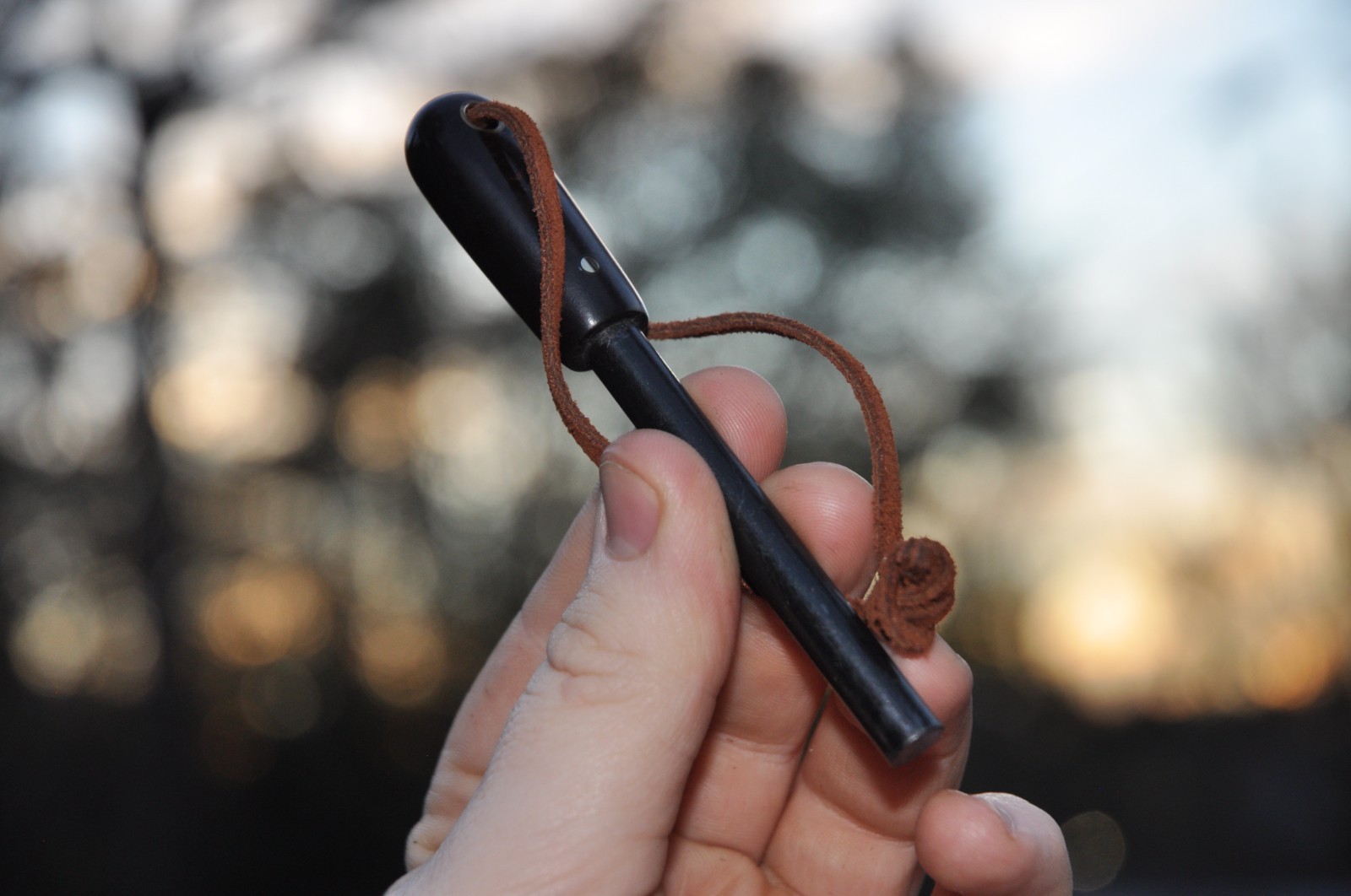 STUNNING | MG Custom Knives | Custom Ferro rod | Ironwood | Weatherproof | USA