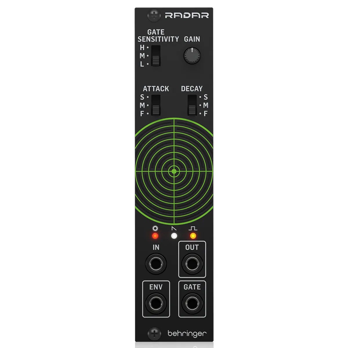Behringer Radar Eurorack Module with Contact and Pickup Microphones