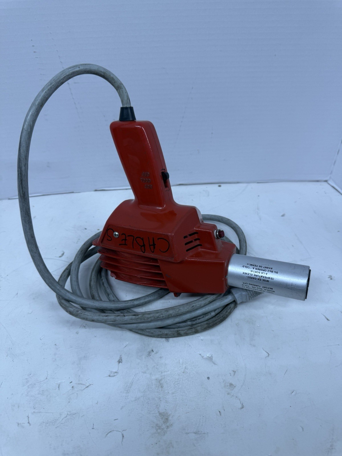 Vintage MASTER-MITE HEAT GUN 10008 120V 60HZ 475W 4.5A TESTED WORKING