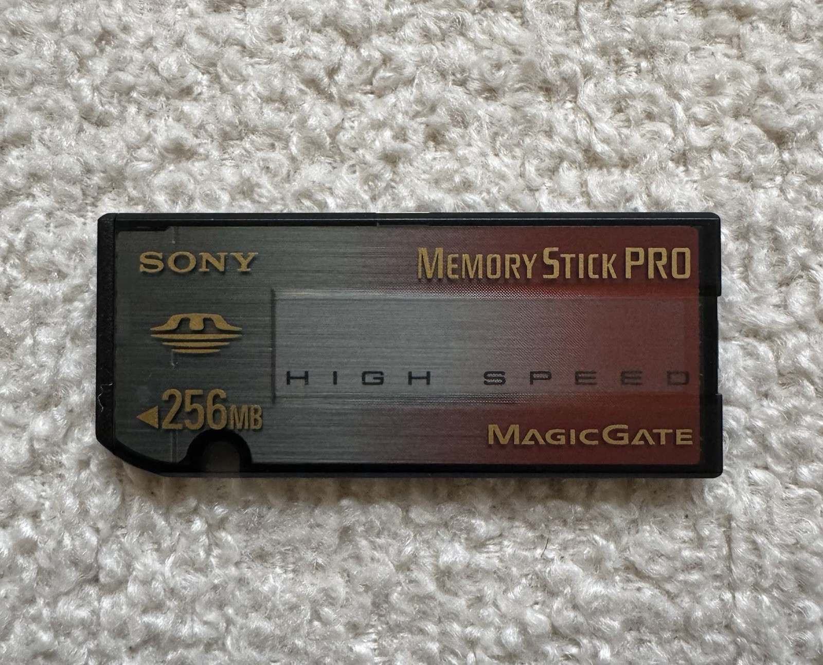 Rare Sony MemoryStick Pro 256MBHigh Speed MagicGate Phone/Camera/Bravia MSX-256N