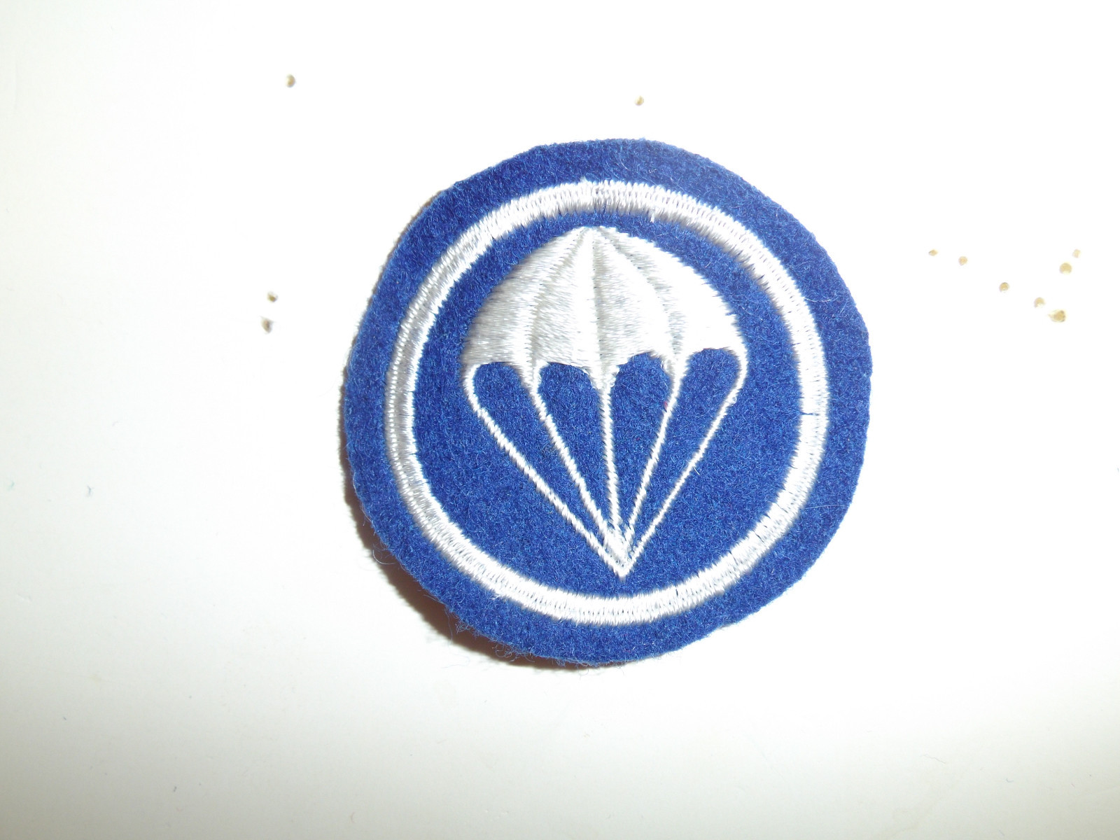 1500 WW2 US Army Airborne Infantry Officer Parachute Infantry PIR Cap patch A5A1