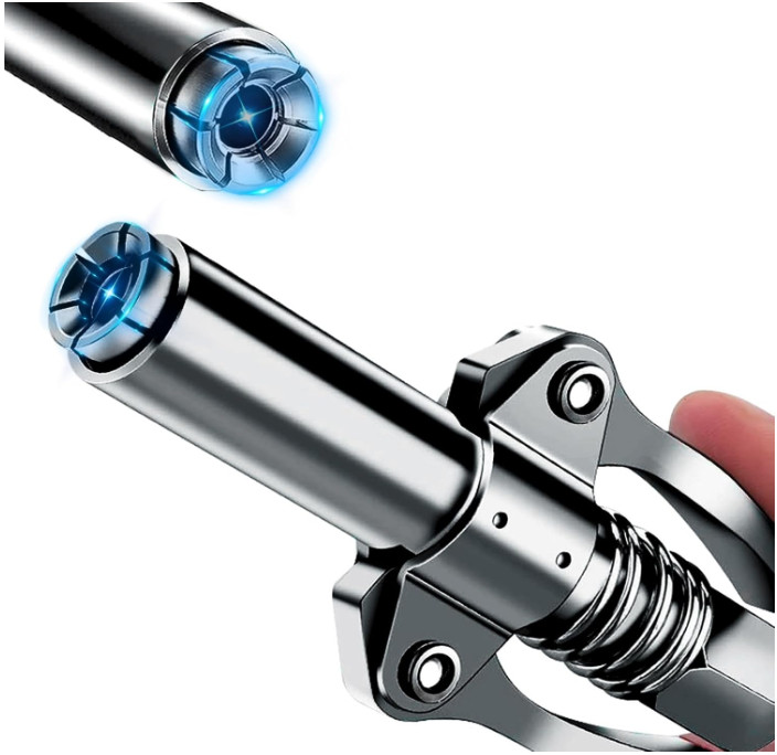 Grease Gun Coupler TipsQuick Lock Double Handles Tip