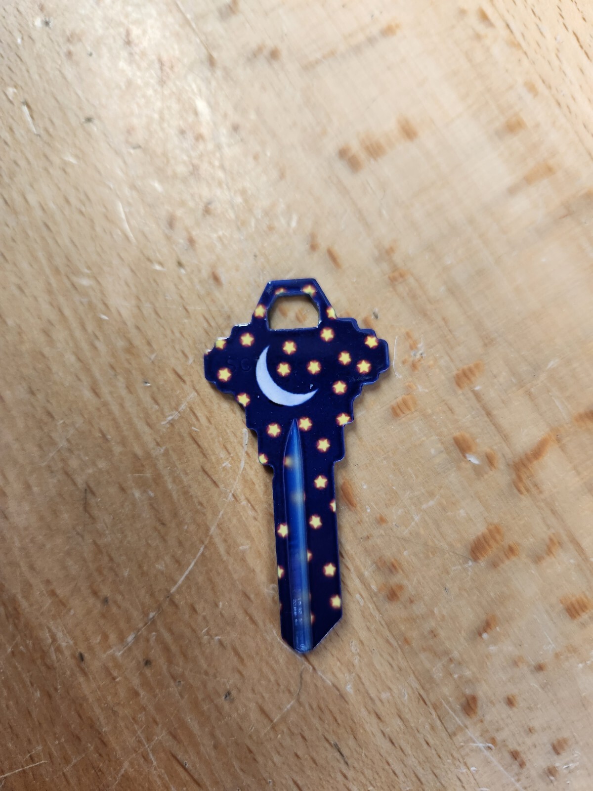 MOON/STARRY NIGHT SCHLAGE SC1 KEYBLANK - READ DETAILS BELOW