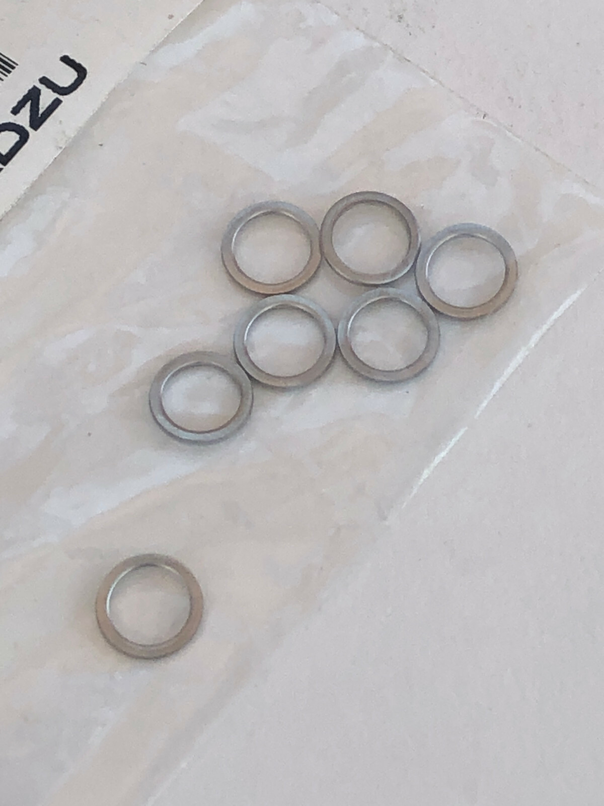 Lot of (7) Shimadzu 201-30051-84 Washer WM