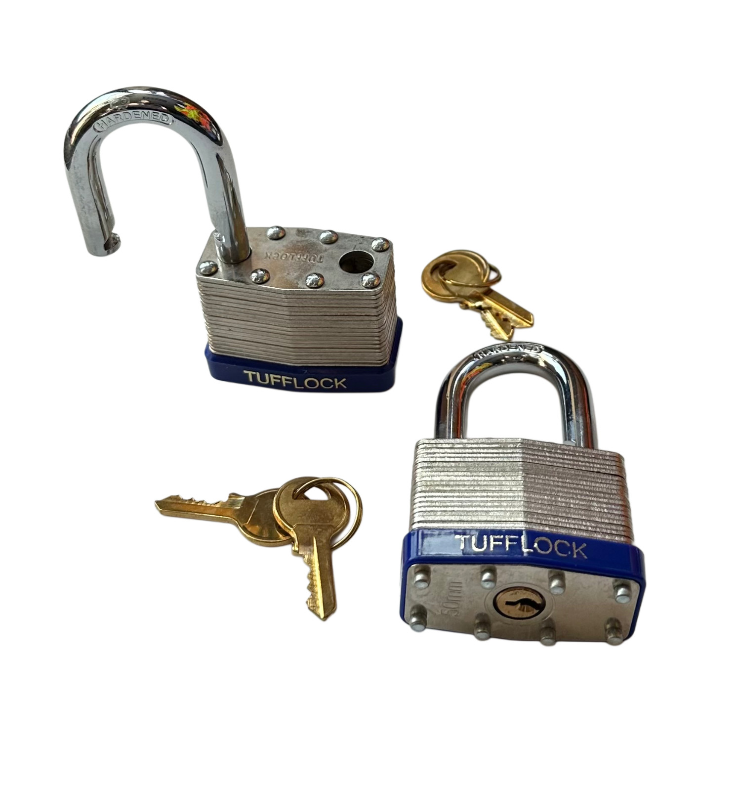 50mm 2inch Laminated Pad Locks Keyed the Same Alike