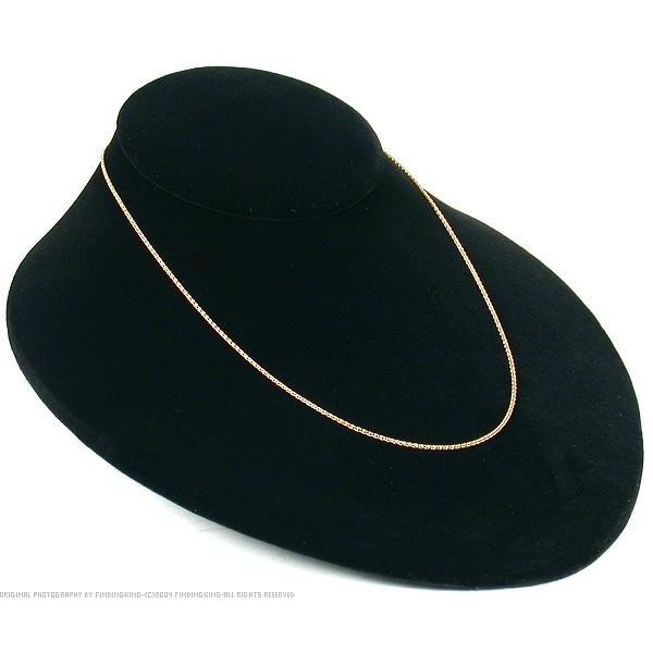 Black Velvet Necklace Pendant Bust Jewelry Showcase Display 3 3/4"