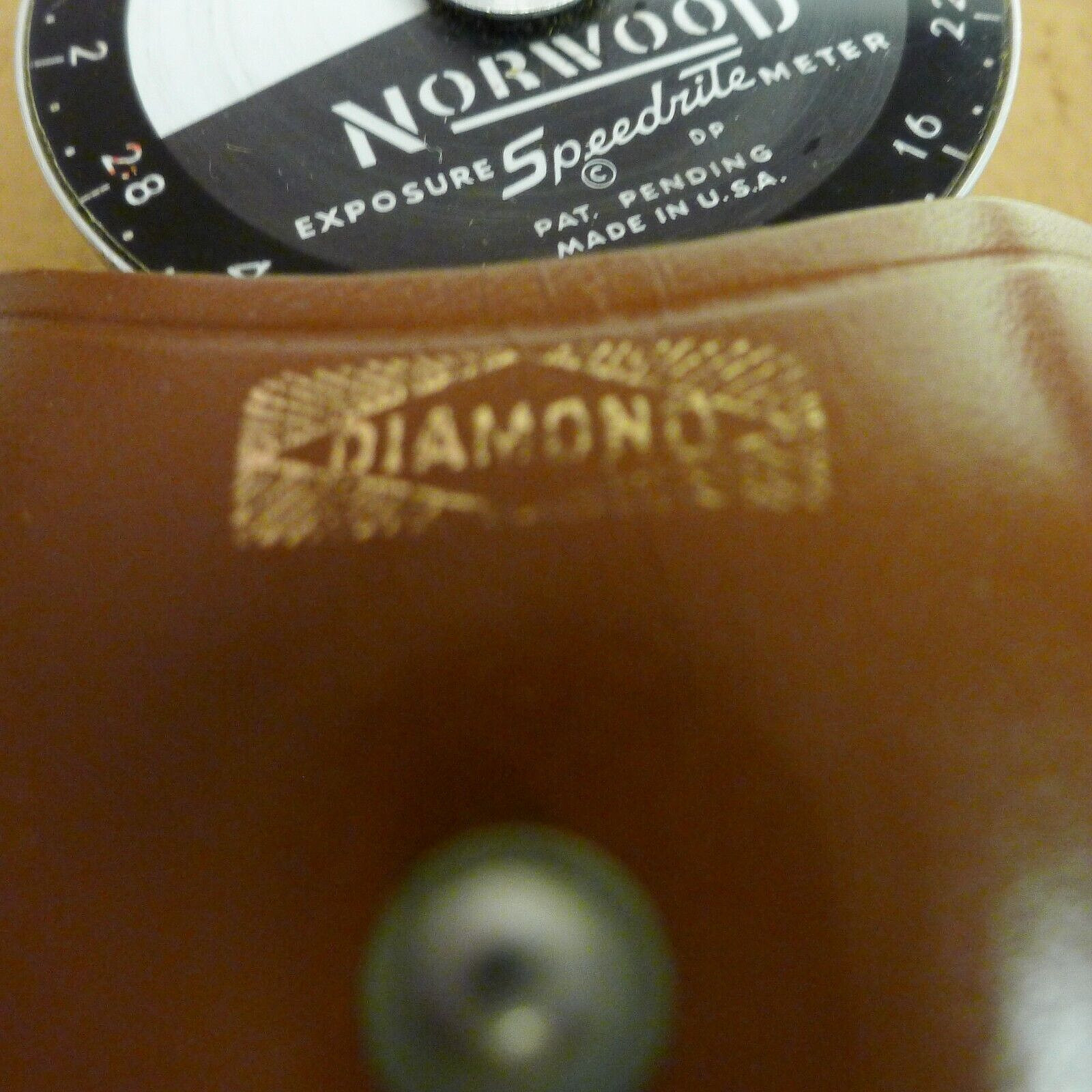 Norwood Flashbrite & Speedrite Exposure Light Meters +1 with Leather Case