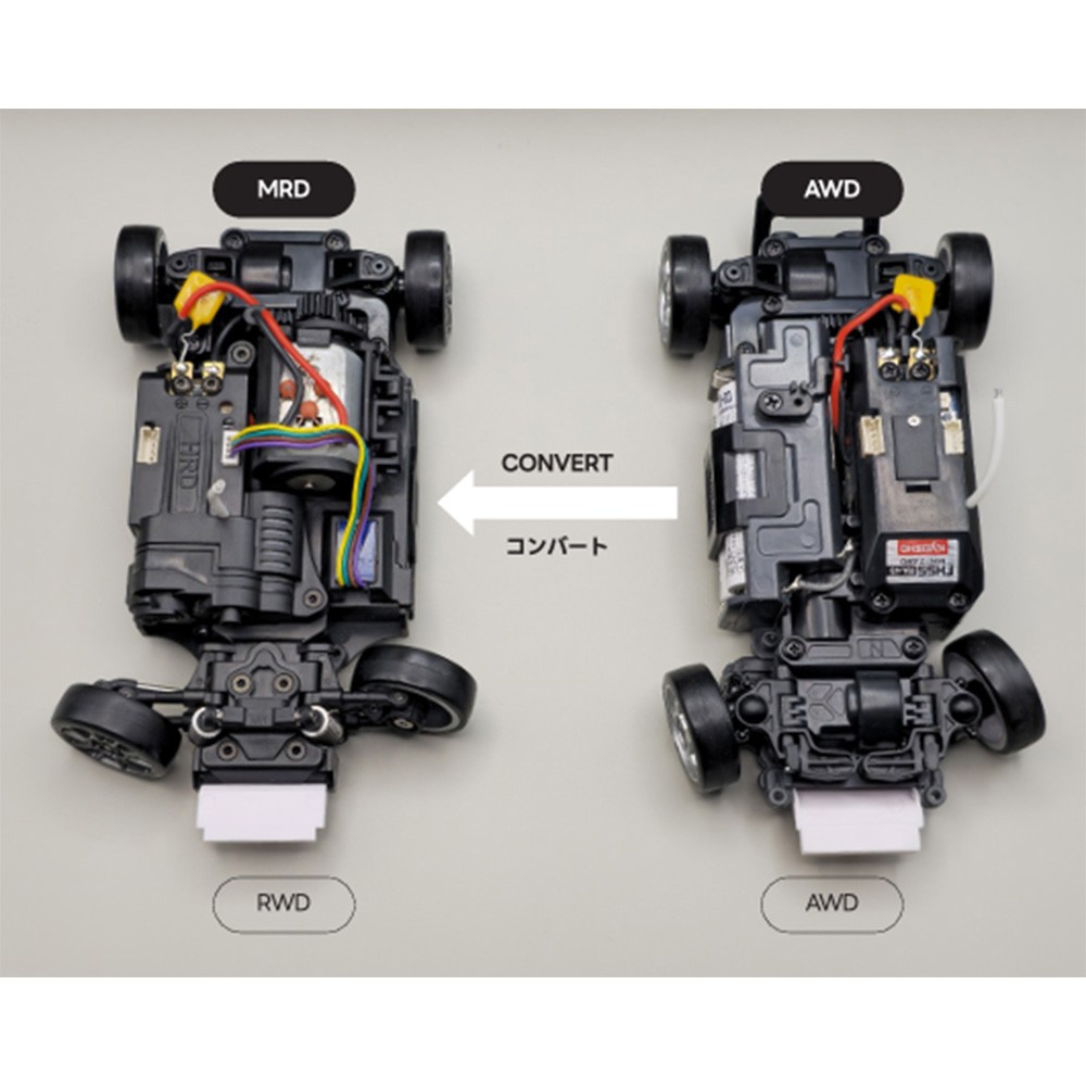 MZ FORMULA MRD-Zero Drift Conversion Kit For Kyosho Mini-Z AWD # MRD-Z (1002)