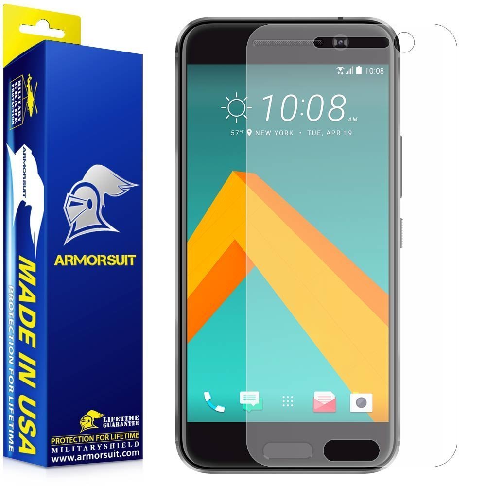 [2-Pack] ArmorSuit MilitaryShield HTC 10 Matte Anti-Glare Film Screen Protector