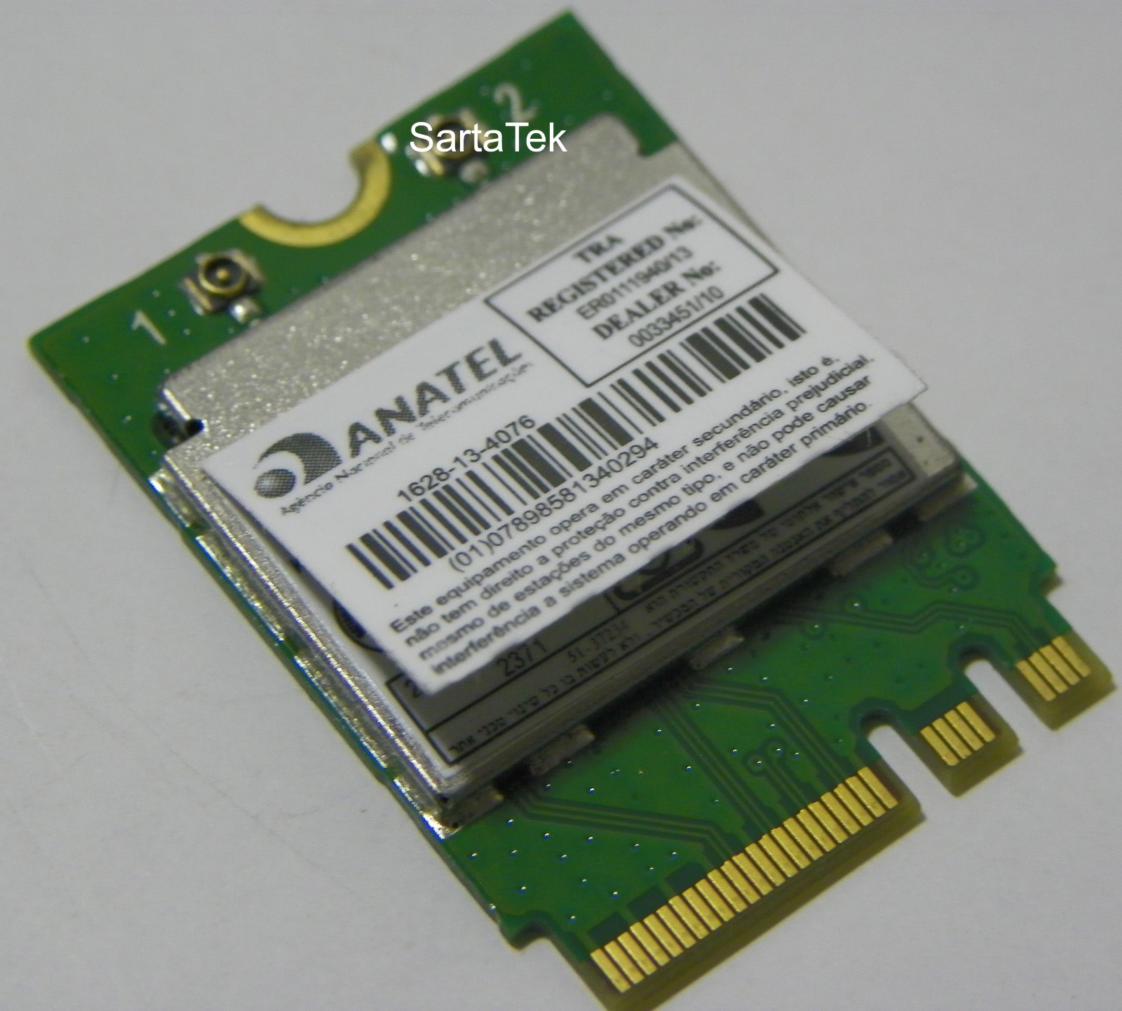 New Realtek RTL8723BE 802.11bgn Bluetooth NGFF Toshiba OEM P/N G86C0006SJ10