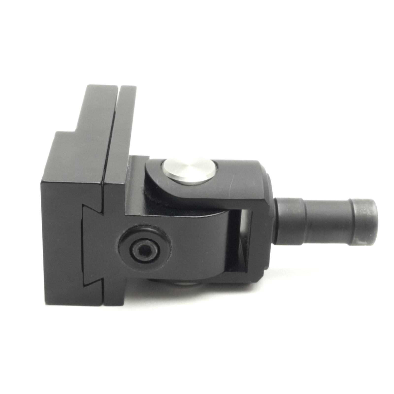 Microscope Focus Arm Clevis/Dovetail Rack Mount, 0.625" Rod, 8-32 Threads