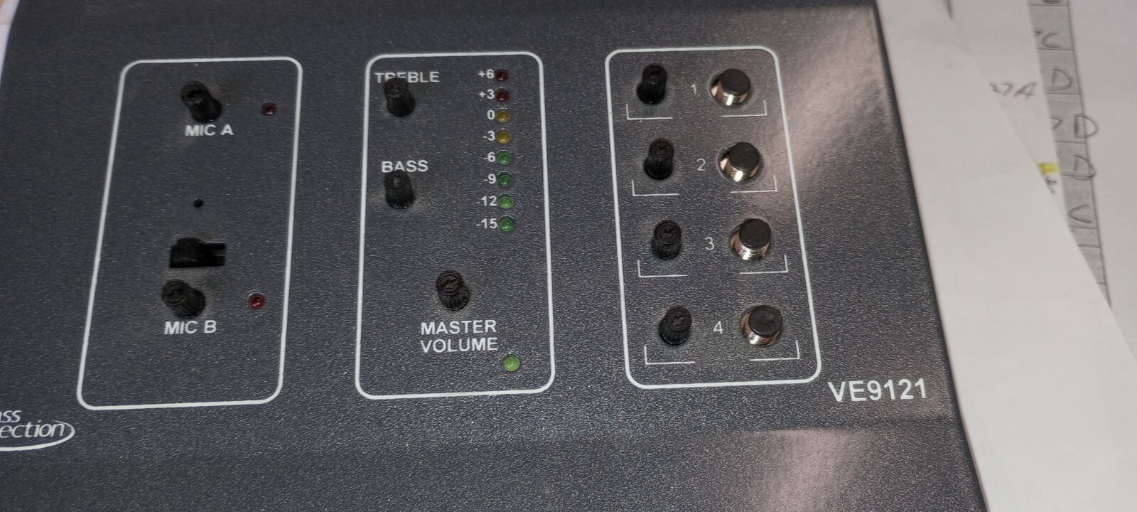 Classroom Audio Management System, Shelf Mount, VE9121