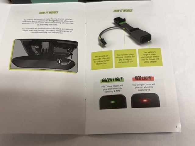 DONGAR Dashcam adaptor DCA-12T TOYOTA/LEXUS