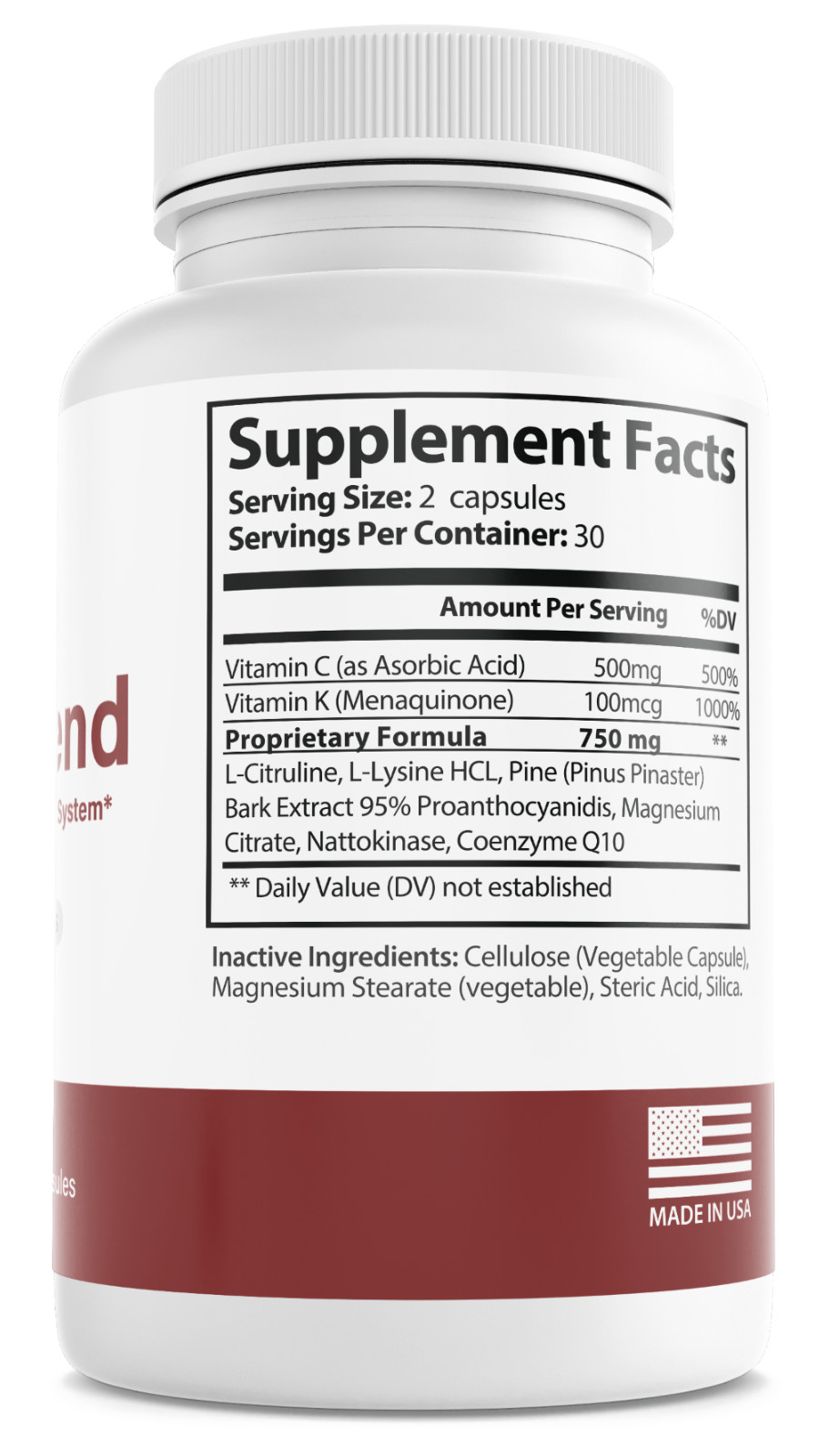 Cardio Defend Dietary Supplement 60 Capsules