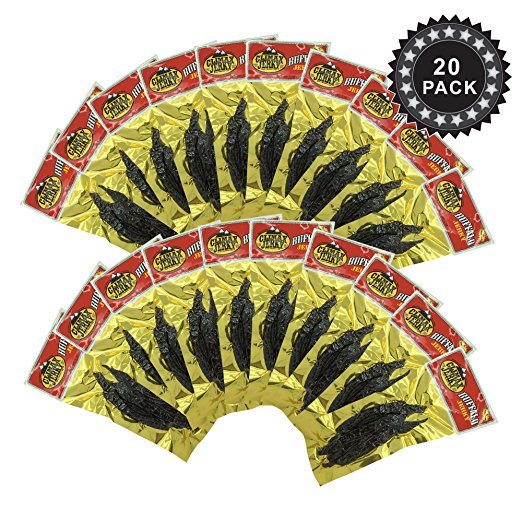 Climax BEST Premium Natural  1.50 OZ. Buffalo Jerky Original - 20 Pack