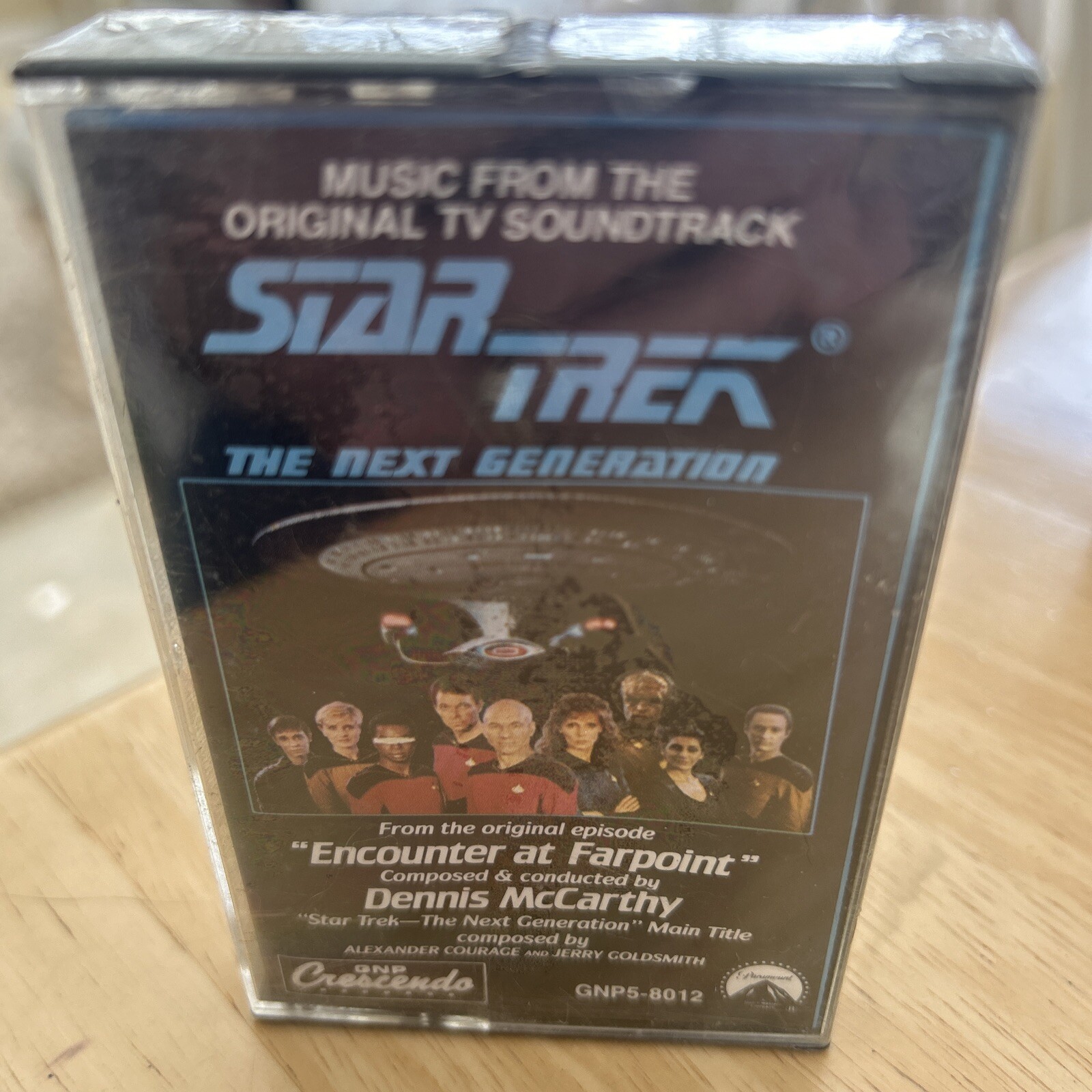 New And Sealed Cassette Star Trek The Next Generation Music From Orig TV Soundtr