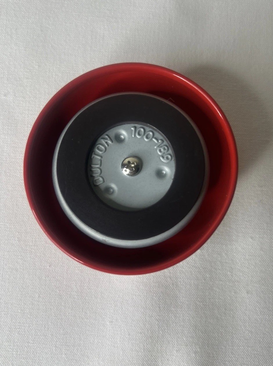 Dulton Red Magnetic Kitchen Timer Tested Works Retro MCM Style