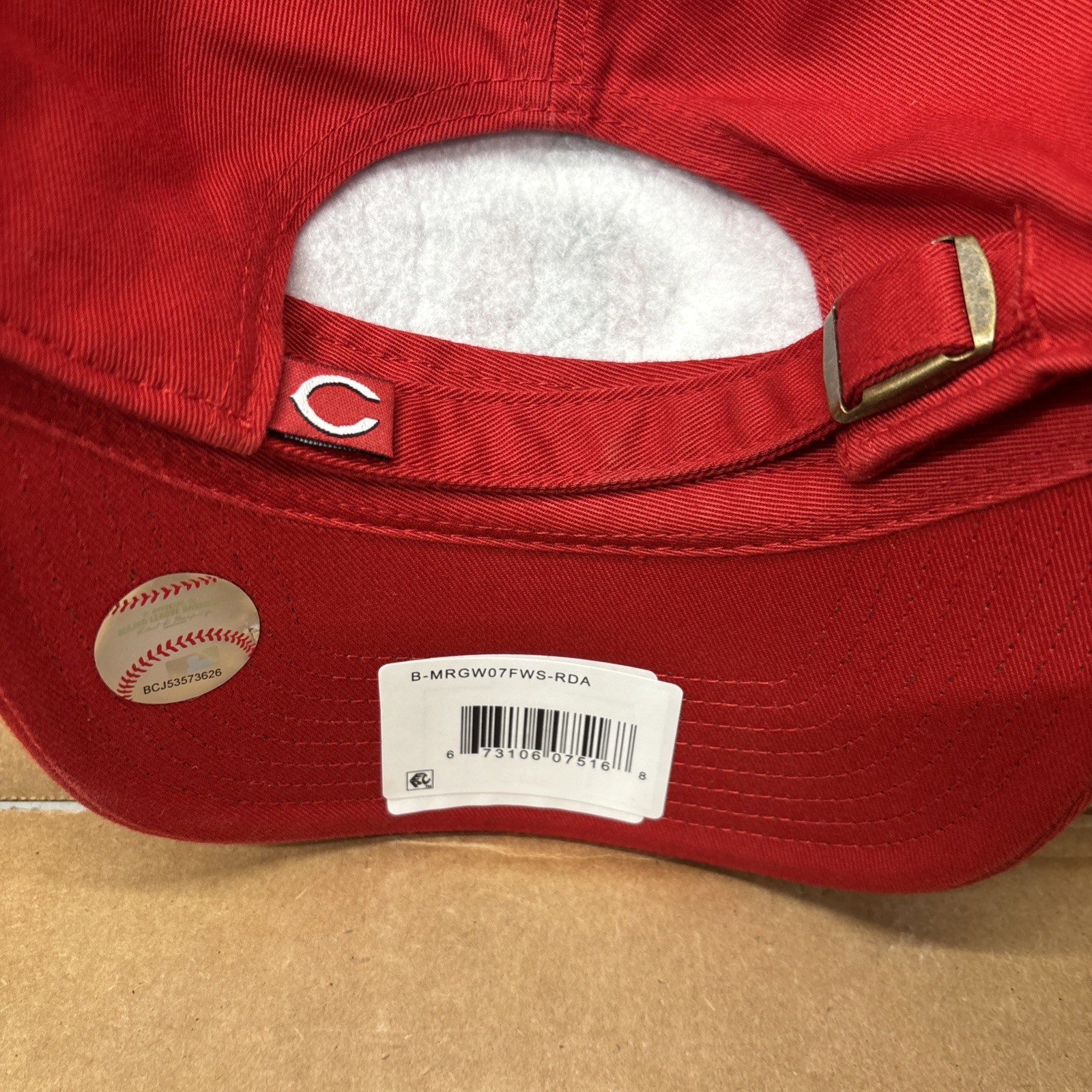 Cincinnati Reds Baseball Hat Cap Adults Unisex One Size Adjustable