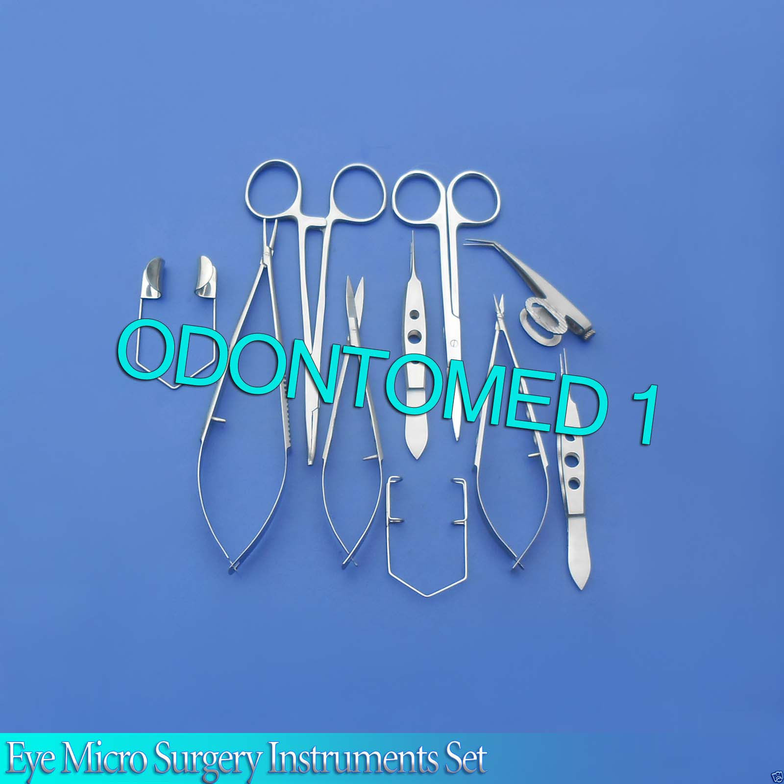 10 Eye Micro Surgery Surgical Ophthalmic Veterinary Forceps Instruments Ey-010
