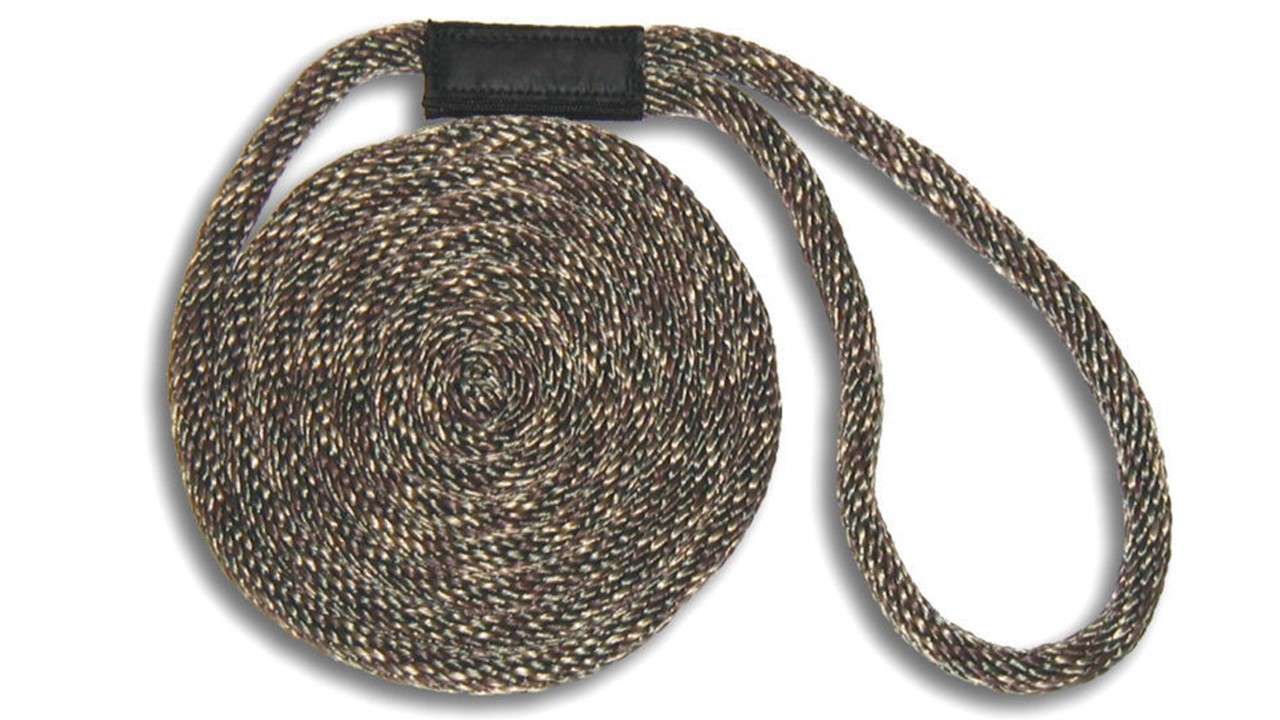 Solid Braid Nylon Dock Line 1/2" x 25' Non Fading / USA / Floats / Camouflage!!