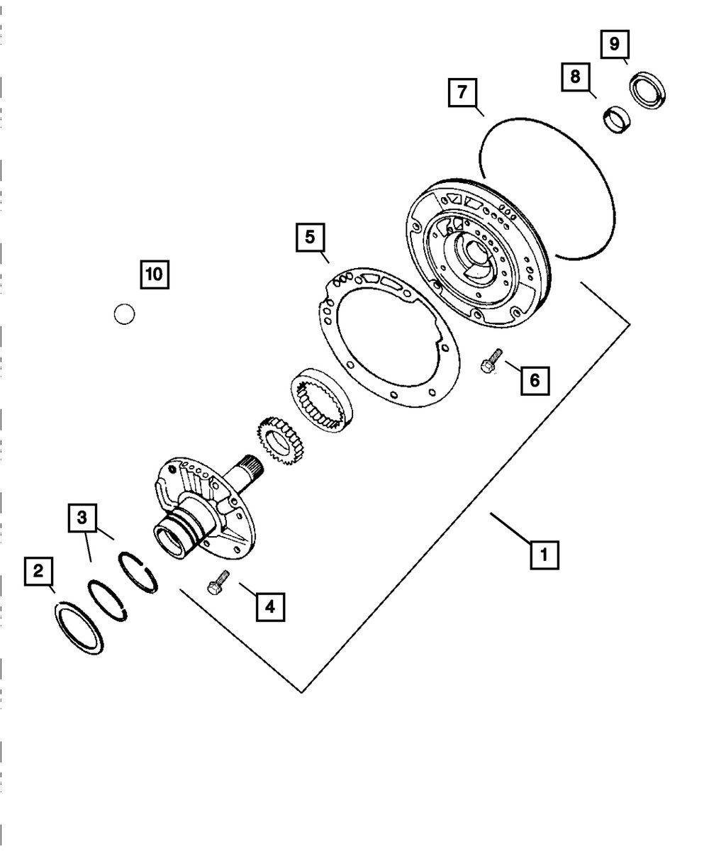 Genuine Mopar Transmission Oil Pump Gasket 4269661AB