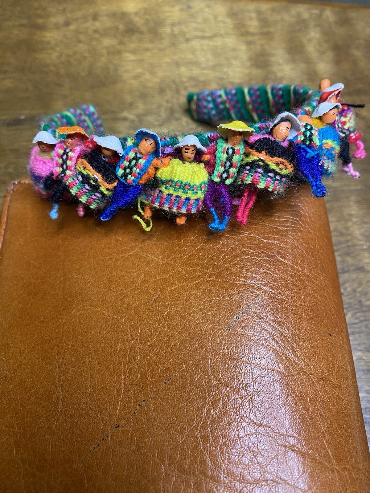 Peruvian Headband Handmade Hair Accessory Peru South American People Textile