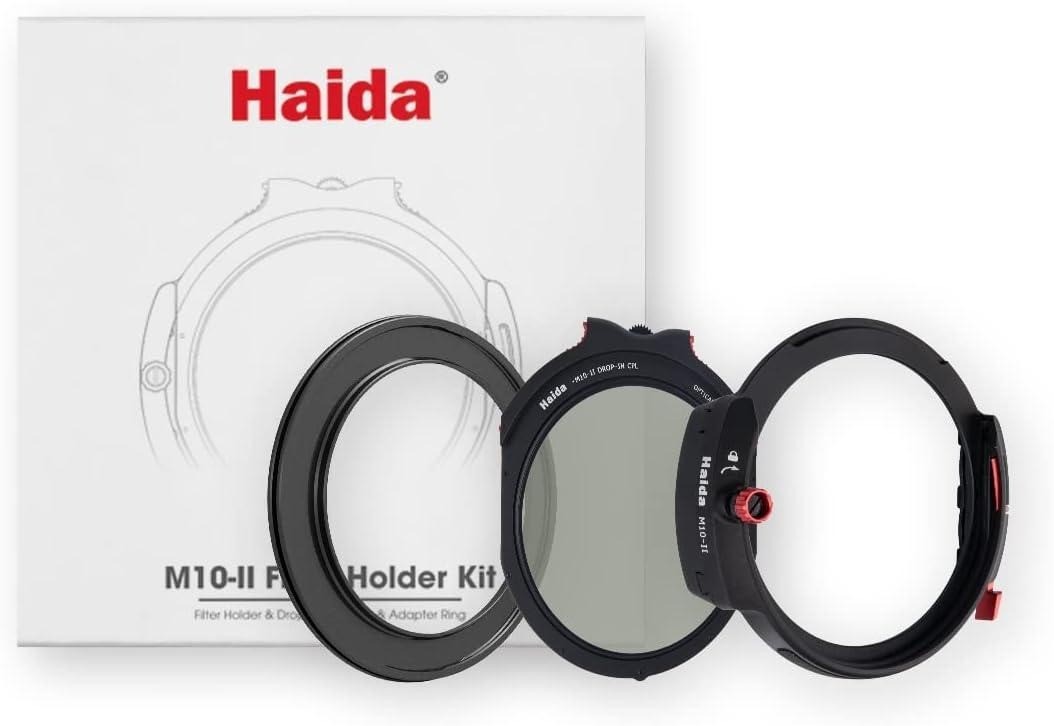 Haida M10-II 100MM Filter Holder with 67mm Adapter Ring & drop-in CPL Polarizer