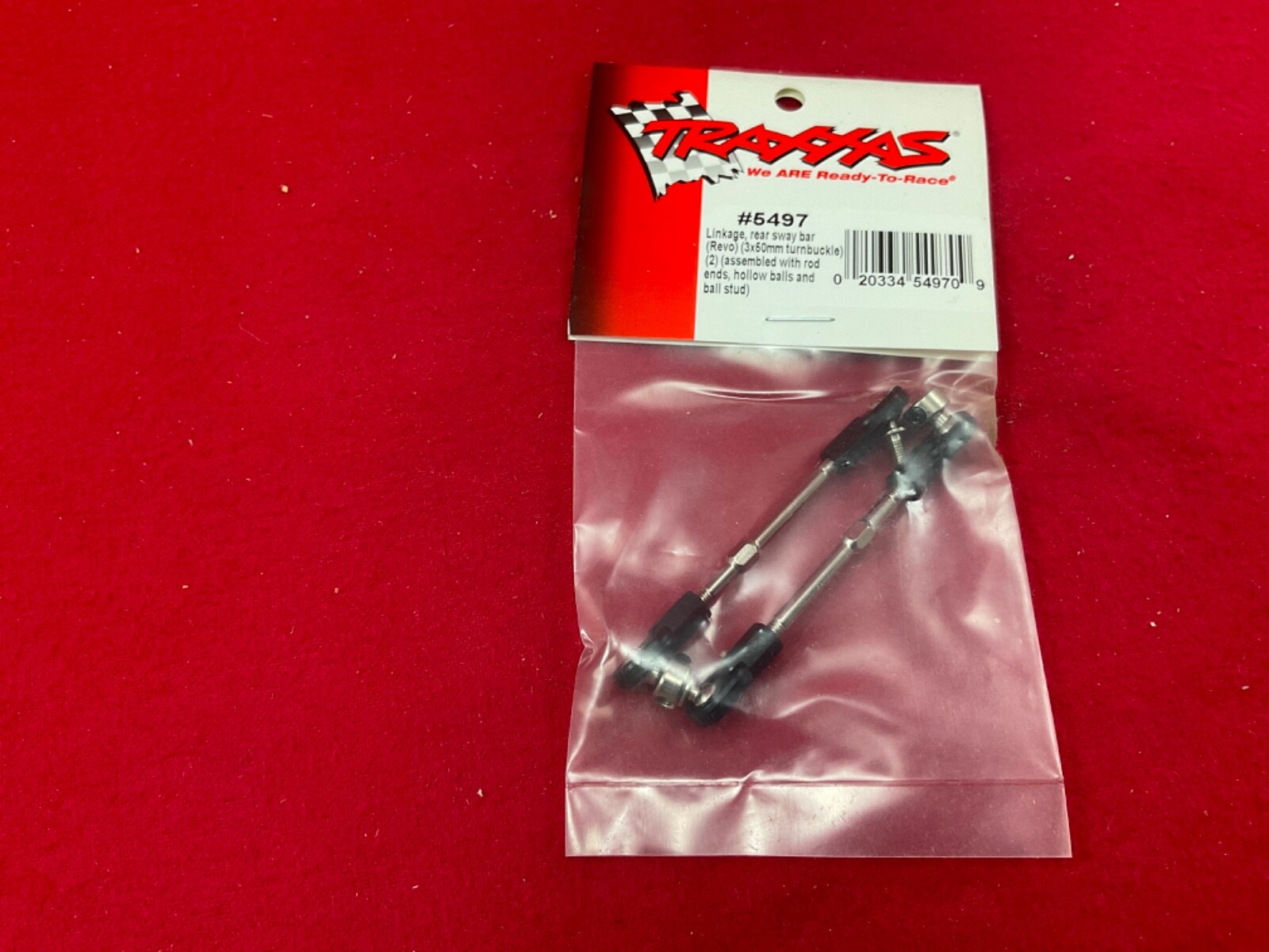VINTAGE Traxxas 5497 Sway Bar Linkage links REAR  Revo 3.3 Slayer Pro 4x4 RARE