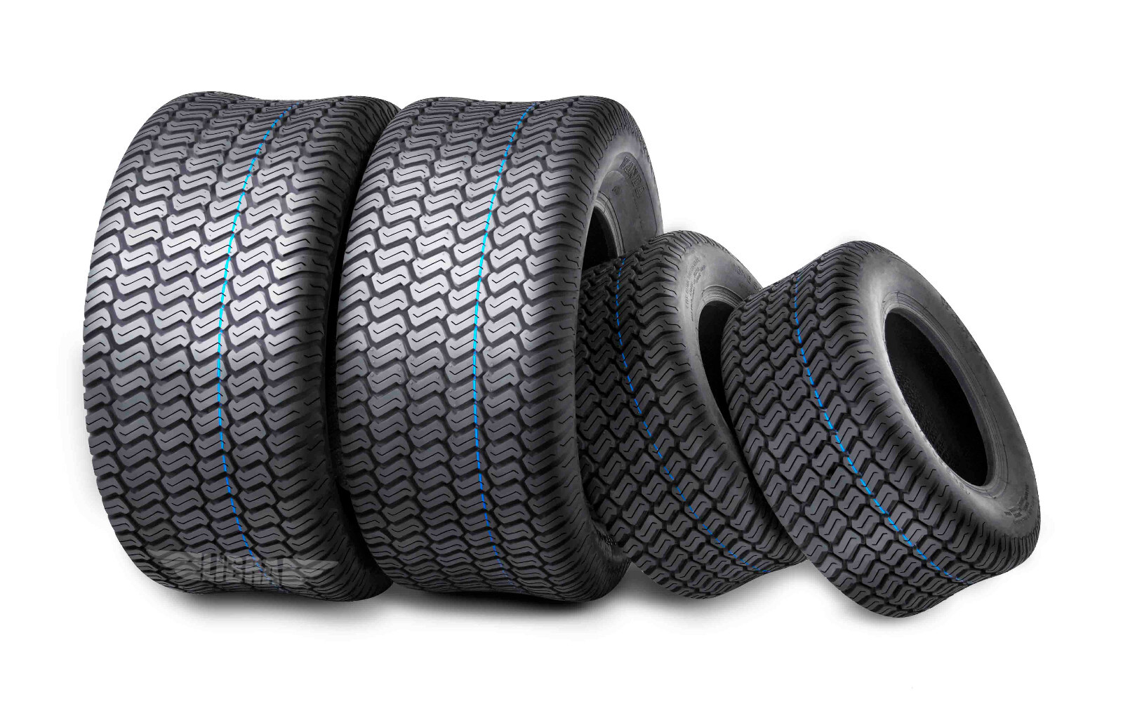 4 New Lawn Mower Turf Tires 15x6-6 15-6.00-6 & 18x9.5-8 18-9.50-8 4PR -13016/32