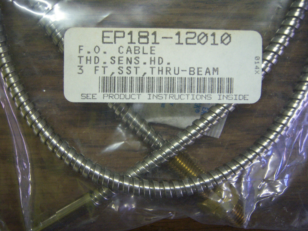 NAMCO FIBER OPTIC SENSOR CABLE EP181-12010 ~NEW~