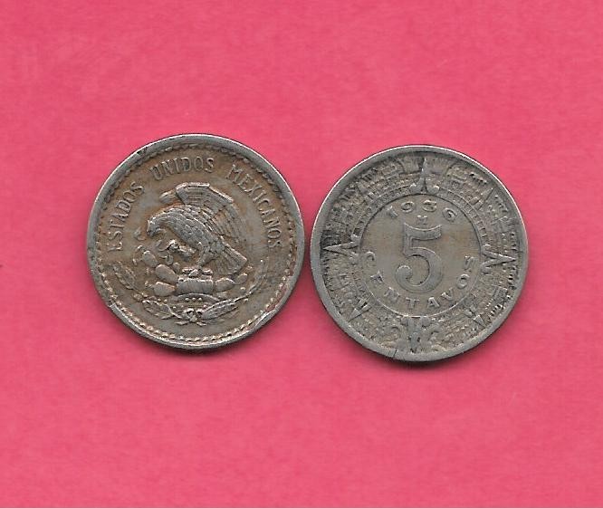 MEXICO KM423 1936 5 CENTAVOS VF VERY FINE NICE OLD VINTAGE MEXICAN COIN