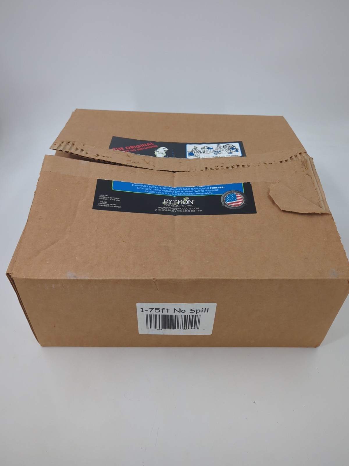 Python No Spill Clean and Fill Aquarium Maintenance System, Gravel 75 Ft Clear