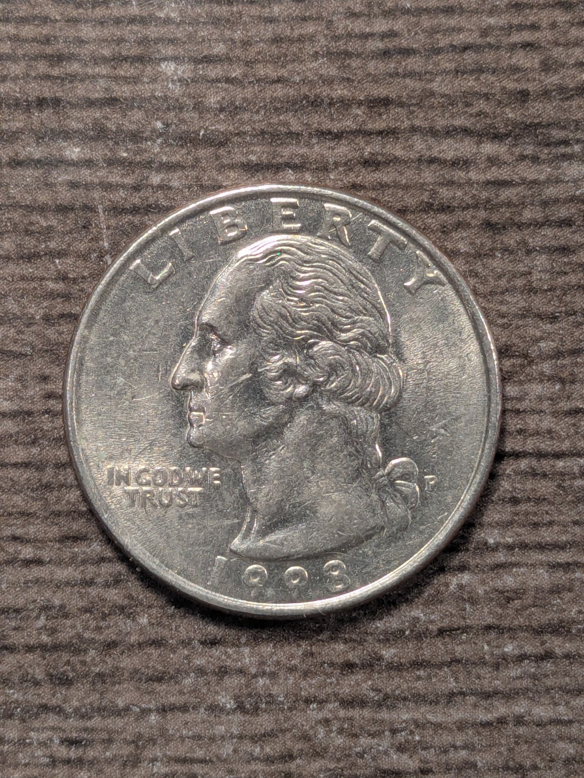 1998-P Washington Quarter Eagle On a Leash plus other errors