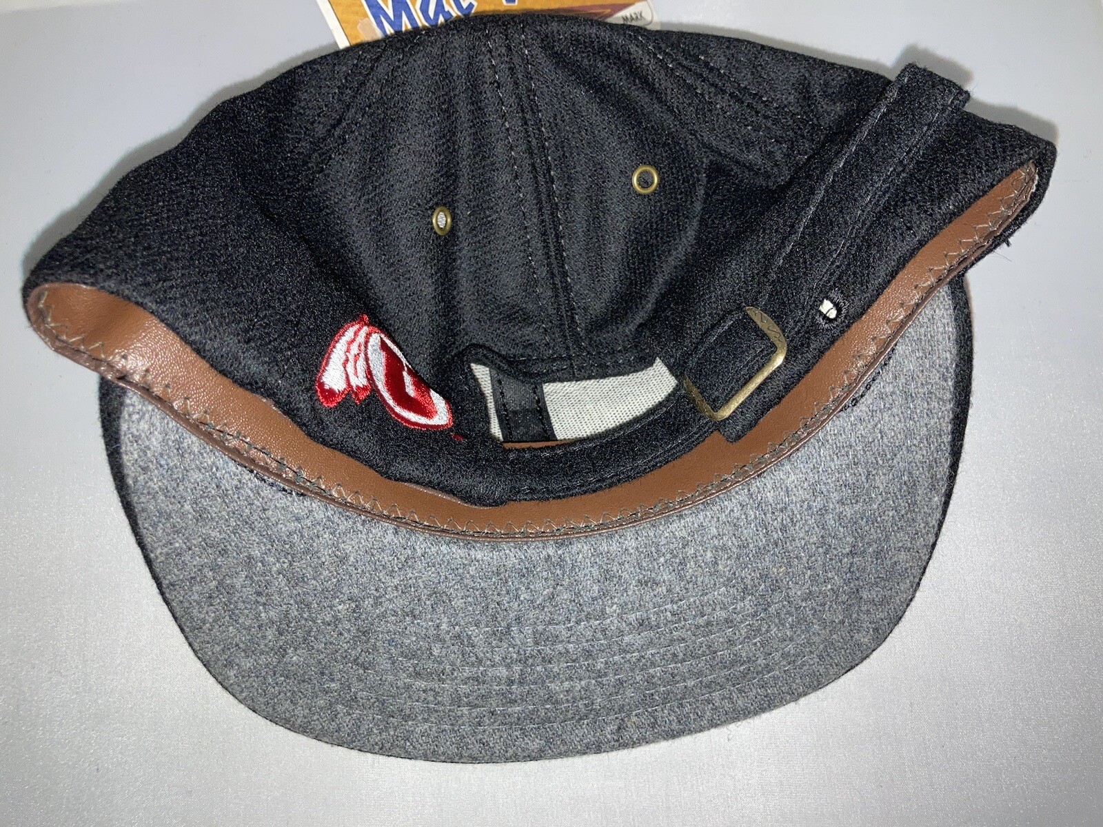 Vtg Utah Utes Strapback hat cap NCAA college Football basketball Nwt Deadstock