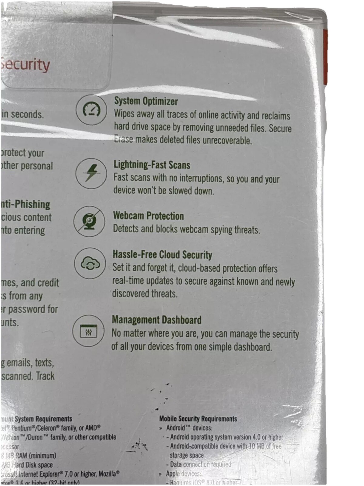 Webroot SecureAnywhere Internet Security - Full Version for Windows & Mac Disk