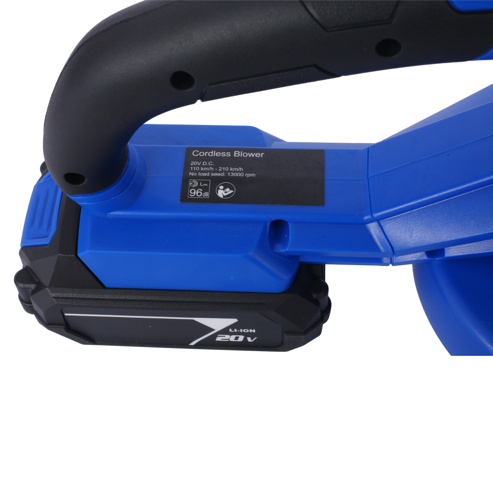 Cordless Leaf Blower Blower Vacuum w/ Battery & Charger 2 Speed Battery Powered