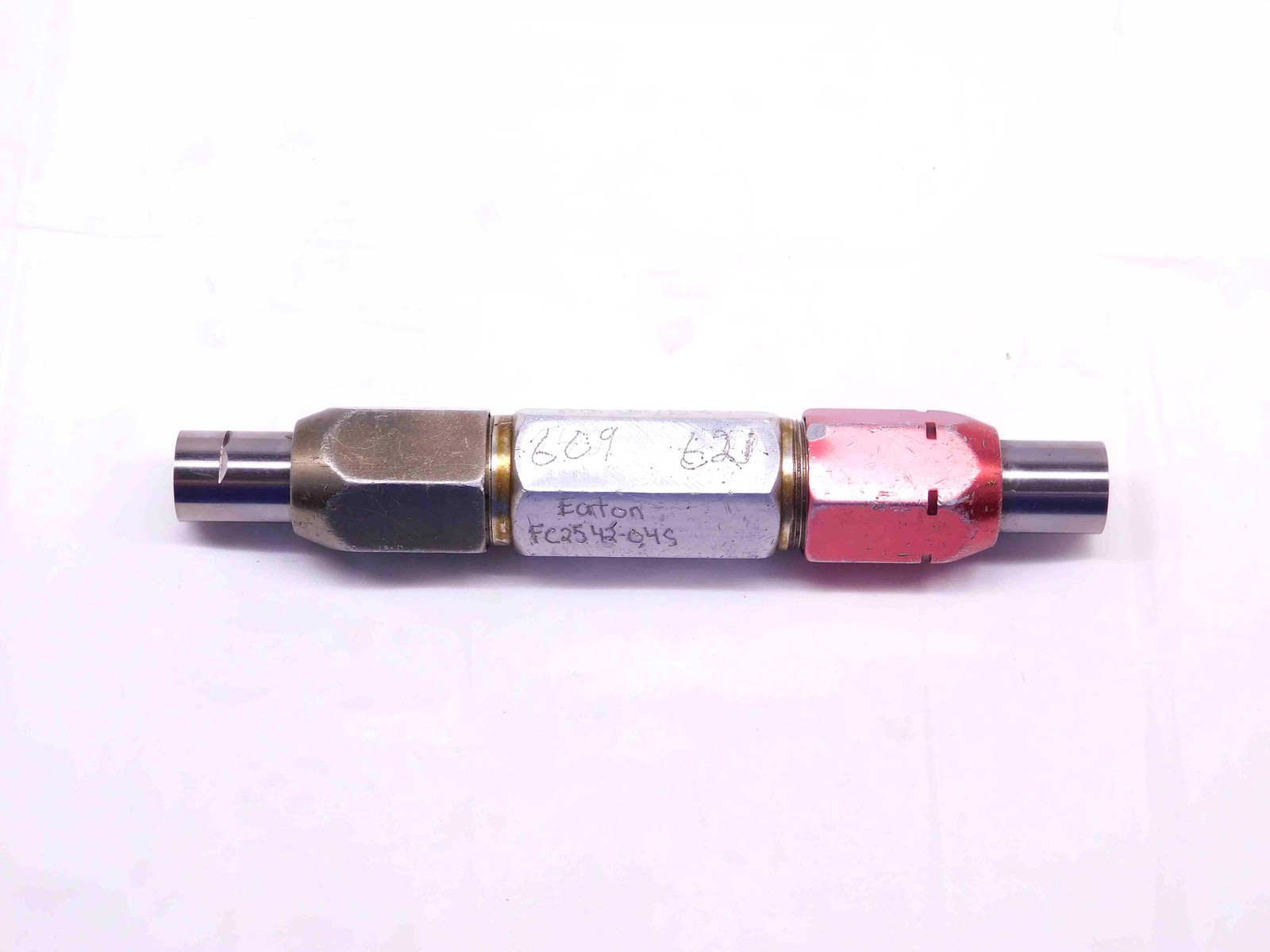 .6090 & .6210 PIN PLUG GAGE GO NO GO .6094 -.0004 39/64 15.773 mm .609 .621
